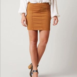 Free People Modern Femme Skirt - Copper
